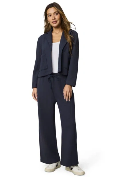 Splendid Matilda Cotton Fleece Jacket In Blue