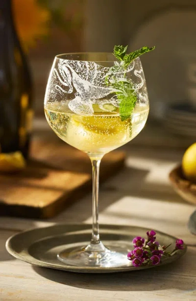 Caskata Lucy Gin And Tonic Glasses In Transparent
