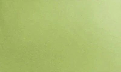 Alfred Sung Off The Shoulder Puff Sleeve Satin Gown In Green