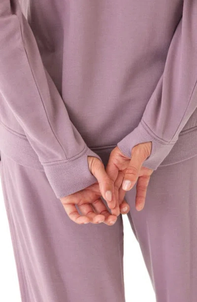 Threads 4 Thought Priscilla Feather Fleece Sweatshirt In Purple