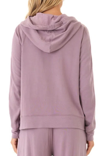 Threads 4 Thought Romi Feather Fleece Hoodie In Purple