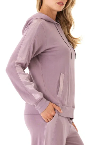Threads 4 Thought Romi Feather Fleece Hoodie In Purple