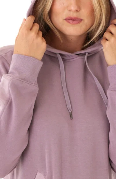 Threads 4 Thought Romi Feather Fleece Hoodie In Purple