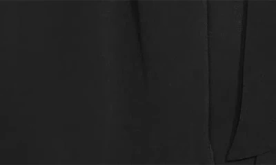 City Chic Zayla Faux Wrap Sheath Dress In Black