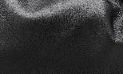 Marc Jacobs Claw Clip Small Black Clutch With Chain Strap And Clasp Detail In Leather Woman