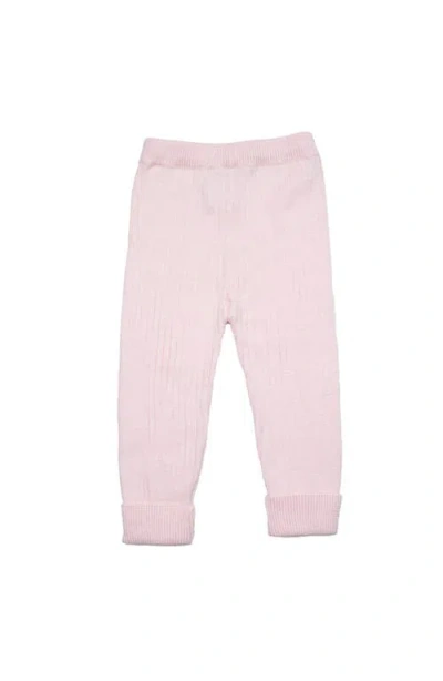 Cuclie Knit Leggings In Pink