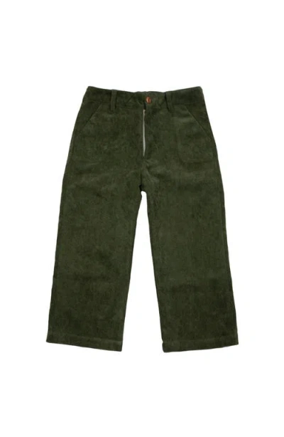 Cuclie Corduroy Pants For Infant In Green