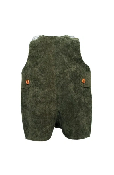 Cuclie Classic Jon Jon Overall In Green