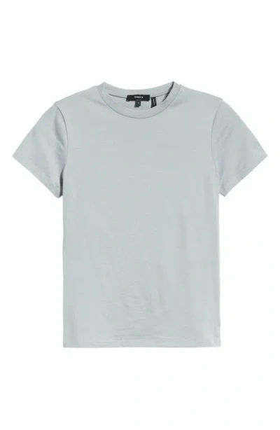 Theory Tiny Apex Organic Pima Cotton T-shirt In Blue