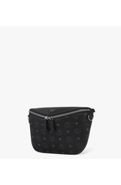Mcm Small Diamant 3d Crossbody In Black