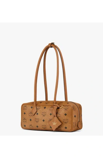Mcm Aren Shoulder Bag In Brown