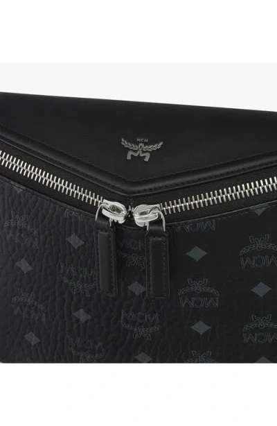 Mcm Small Diamant 3d Crossbody In Black