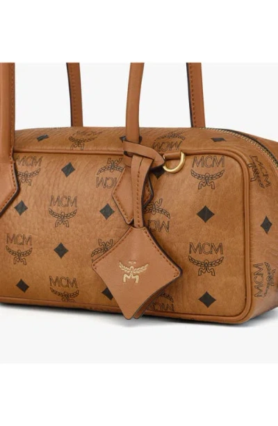 Mcm Aren Shoulder Bag In Brown