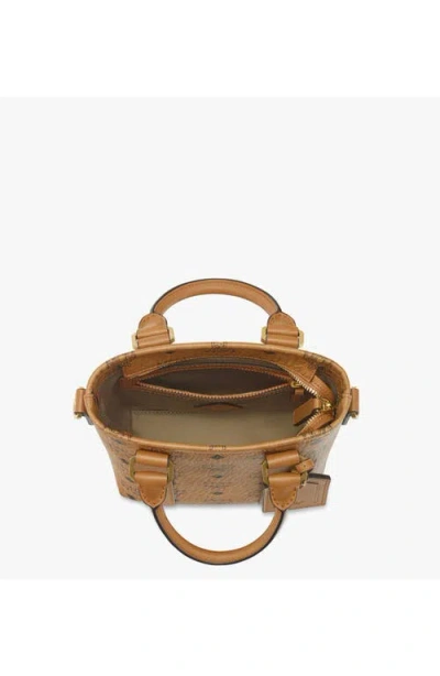 Mcm Aren N/s Tote In Brown