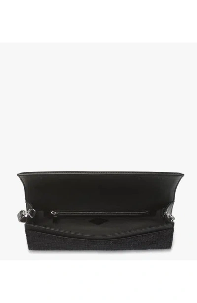 Mcm Diamond Clutch In Black