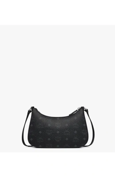 Mcm Aren Duo Hobo In Black