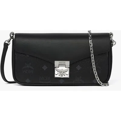 Mcm Tracy Crossbody In Black