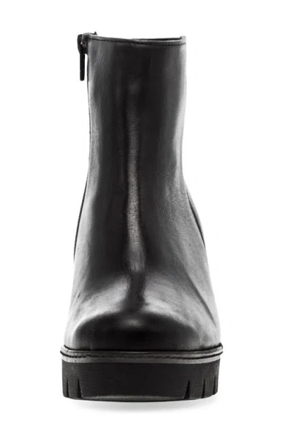 Gabor Wedge Bootie In Black