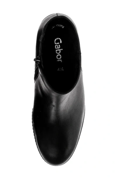 Gabor Wedge Bootie In Black