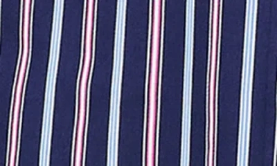 Ralph Lauren Lauren  Print Cotton Blend Pajamas In Blue