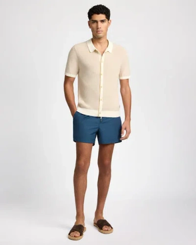 Onia Charles 4" Swim Trunk In Blue