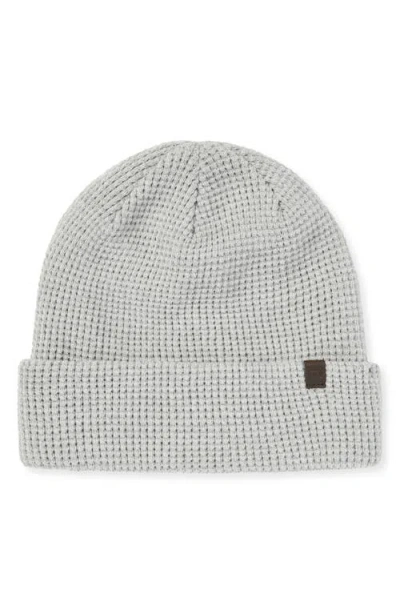 Travismathew Cloud Waffle Beanie In Gray