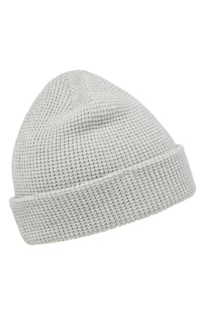 Travismathew Cloud Waffle Beanie In Gray