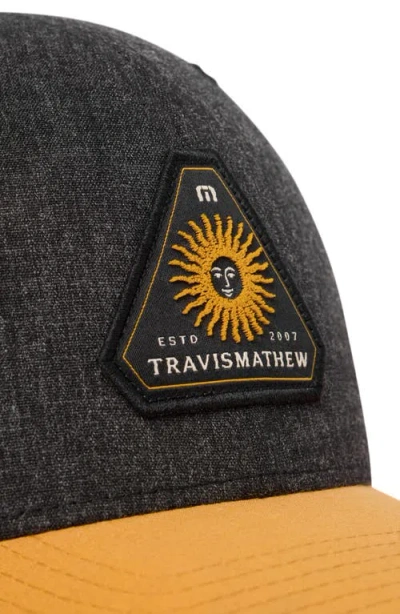 Travismathew Bumpy Flight Baseball Cap In Gray