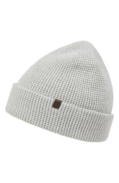 Travismathew Cloud Waffle Beanie In Gray