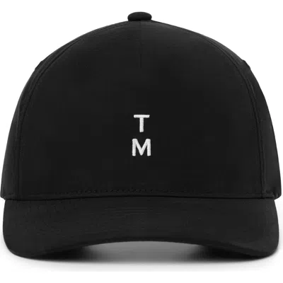 Travismathew Opening Hours Baseball Cap In Black