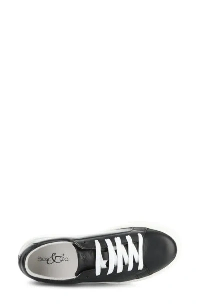 Bos. & Co. Maya Platform Sneaker In Black