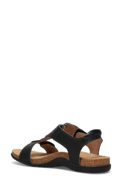 Taos Wonderful Ankle Strap Sandal In Black