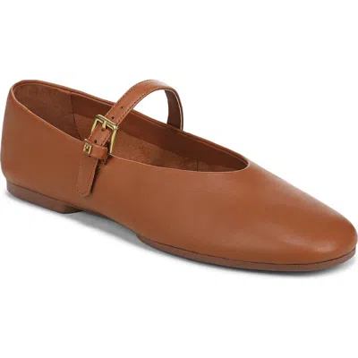 Franco Sarto Women's Odilia Round Toe Mary Jane Flats In Brown