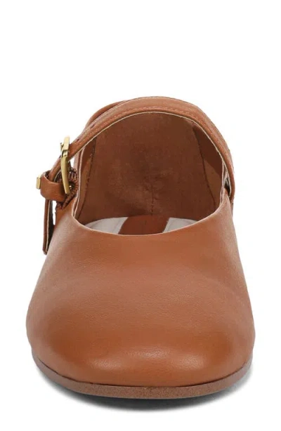 Franco Sarto Women's Odilia Round Toe Mary Jane Flats In Brown