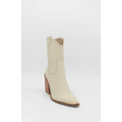Stivali New York Western Cowboy Boots In Neutral