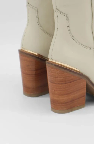 Stivali New York Western Cowboy Boots In Neutral