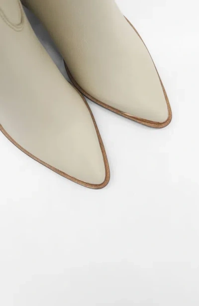 Stivali New York Western Cowboy Boots In Neutral