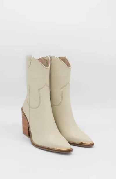 Stivali New York Western Cowboy Boots In Neutral