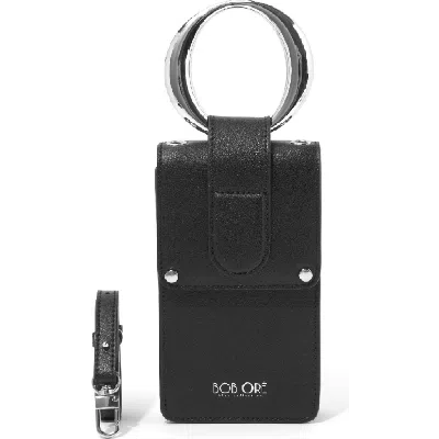 Bob Oré Blue Collection Cubesugar Handbag In Black