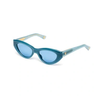 Vada Catfish Sunglasses In Blue