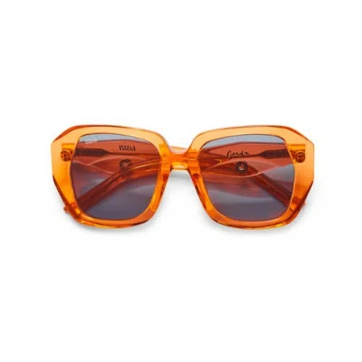 Vada Cicada Sunglasses In Brown