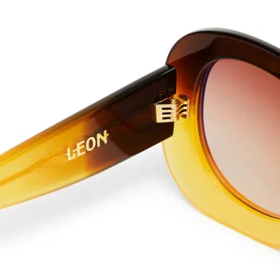 Vada Leon Sunglasses In Brown