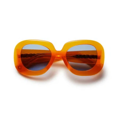 Vada Leon Sunglasses In Orange