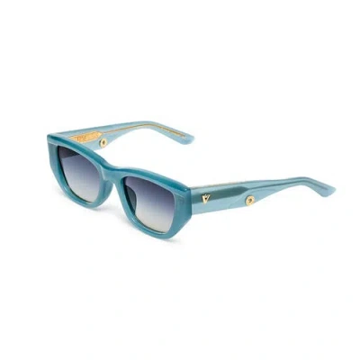 Vada Kauboi Sunglasses In Blue