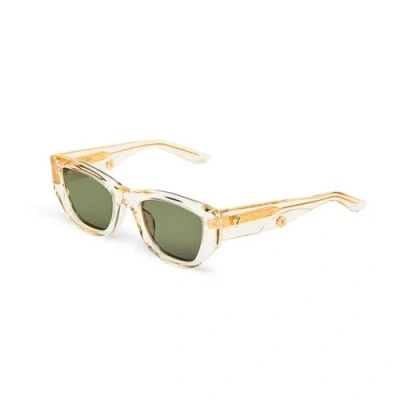 Vada Square-frame Sunglasses In Transparent