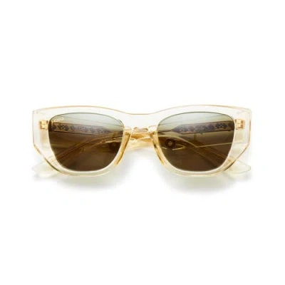 Vada Square-frame Sunglasses In Transparent