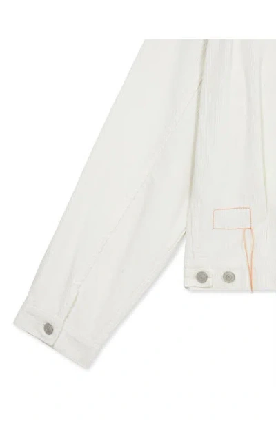 Fortela Type2 Corduroy Jacket In White