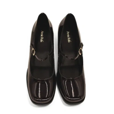 Amie Rafa Jackie Mary Jane Heels In Brown