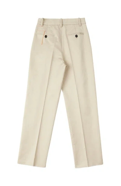 Fortela Janet Cotton Pleated Trousers In Brown