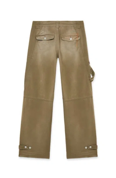 Fortela Juniat Cargo Twill Cotton Trousers In Brown